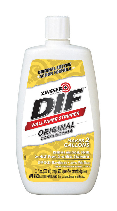 Zinsser DIF Original Liquid Wallpaper Stripper Concentrate 22 Oz