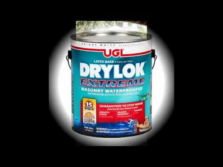 UGL Drylok Extreme Latex Masonry Waterproofer Being Used on Garden Pots Manufacturer Video