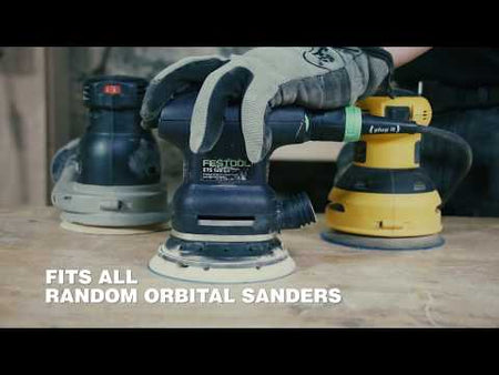 Manufacture Video showing how you can get dust free sanding with their Multi-Air Cyclonic Discs