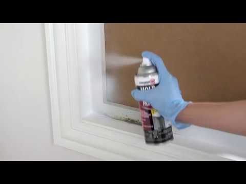 How to treat mold with Zinsser Mold Blocking Primer Spray video from the manfacturer.