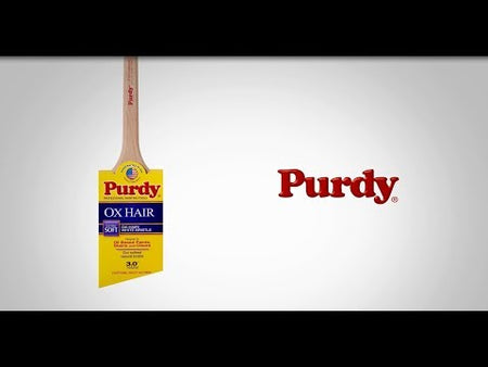 Manufacturer Product Highlight Video for Purdy Ox Hair Paint Brushes