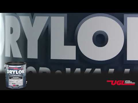 UGL Drylok Floor & Wall Clear Masonry Waterproofer Gallon Manufacturer Product Video