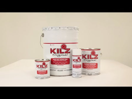 Kilz Original Primer/Sealer Manufacturer Product Information Video