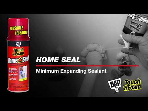 DAP Touch 'n Foam HomeSeal Minimum Expanding Sealant Product Video