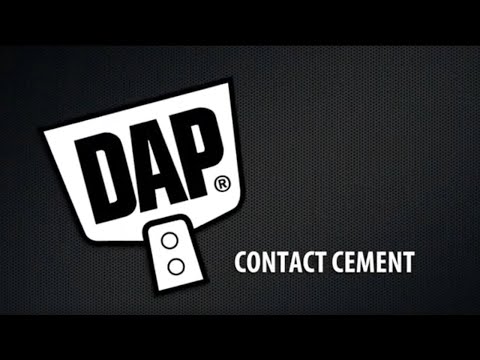 DAP Weldwood Nonflammable Contact Cement Product Use Video