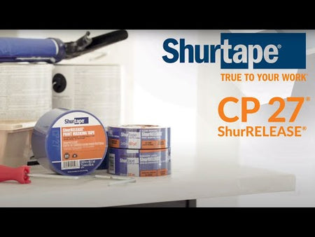 Shurtape 14-day Blue Painters' Masking Tape CP 27 Product Video