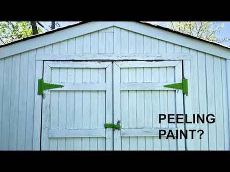 How to fix peeling paint with Zinsser Peel Stop Triple Thick manufacturer video.