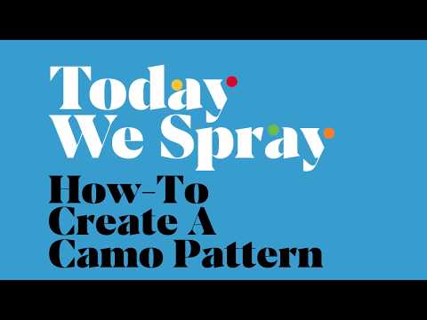How to Create a Camo Pattern Using Krylon Fusion Camouflage Spray Paint