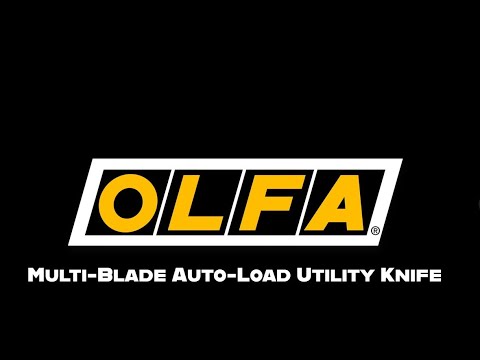 Product Video for the OLFA PL-1 Pro-Load Multi-Blade Utility Knife