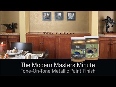 Modern Masters Precious Metals ME238 Blackened Bronze Application Video