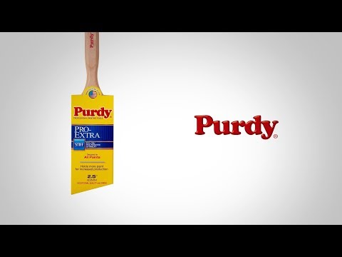 A Product Highlight Video for Purdy Pro Extra Paint Brushes