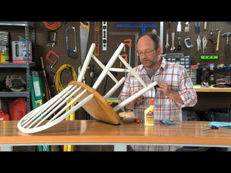 Elmer's Interior Carpenter's Wood Glue How to Repair a Chair Video