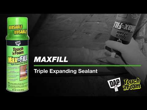 DAP Touch 'n Foam MaxFill Maximum Expanding Sealant Product Video