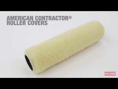 Wooster American Contractor Roller Cover manufacturer product highlight video