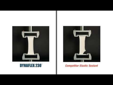 DAP 10 Oz Dynaflex 230 Elastomeric Latex Sealant Competitor Comparison Video