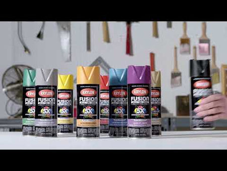 Krylon Fusion All-In-One Gloss Spray Paint Product Highlight Video