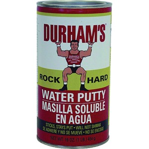 Durham's Rock Hard Water Putty 1 Lb Can