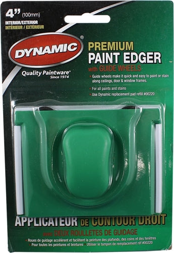 Straight Edge Painter highlighting the durable green plastic construction.