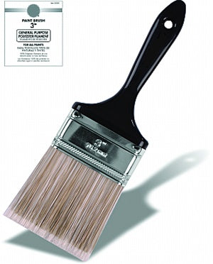 General Purpose 100% Polyester Brush highlighting the bristle and plastic beavertail handle.