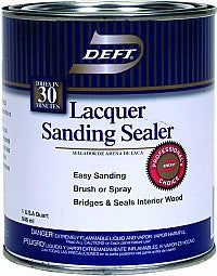 Deft Lacquer Sanding Sealer Quart Can