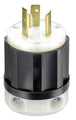 Leviton Locking Plug 20 Amp 250 V Industrial Grade 02321-0PB