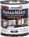 Zinsser PERMA-WHITE Mold & Mildew-Proof Interior Paint Satin White Quart