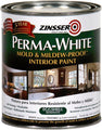 Zinsser PERMA-WHITE Mold & Mildew-Proof Interior Paint Eggshell White Quart