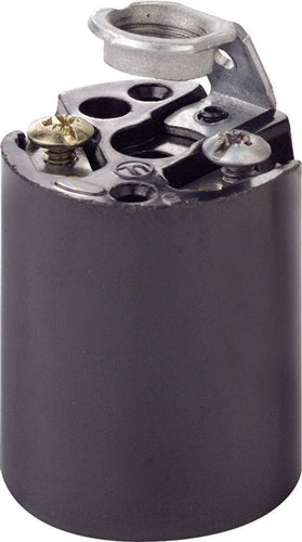Leviton 3352-8 Phenolic Incandescent Medium Base Keyless Socket