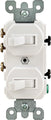 Leviton 5241 Duplex Style Single-Pole / 3-Way Combination Switch