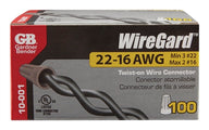 Gardner Bender WireGard High Performance Twist-on Wire Connector Grey #22-#16 AWG 100-Pack 10-001