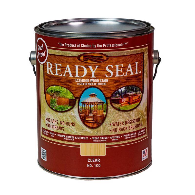 Ready Seal Stain & Sealer for Wood Gallon Clear