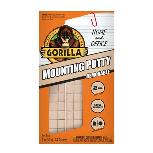 Gorilla 2 Oz Removable Mounting Putty 102745