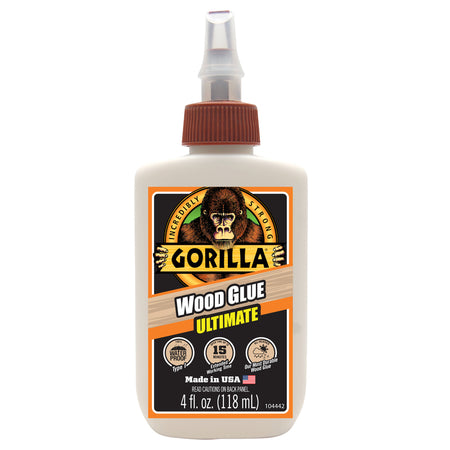 Gorilla Wood Glue Ultimate 4 Oz Bottle