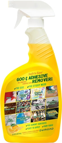 Dumond Safe 'n Easy Goo & Adhesive Remover 22 Oz 10922