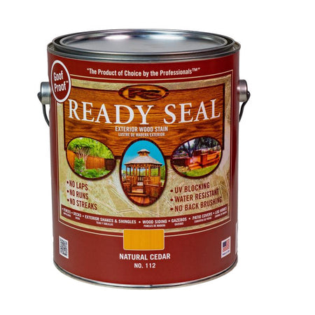 Ready Seal Stain & Sealer for Wood Gallon Natural Cedar