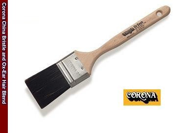 Corona Ox Sash Black China Ox Hair Blend Paint Brush 11459