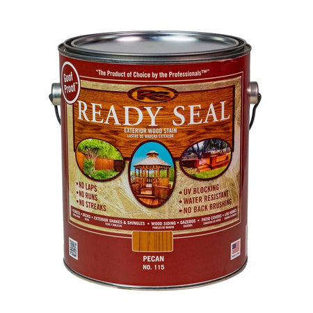 Ready Seal Stain & Sealer for Wood Gallon Pecan
