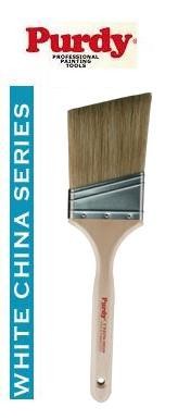iPurdy W-Extra Oregon White China Paint Brush featuring a natural bristle blend and alderwood handle.