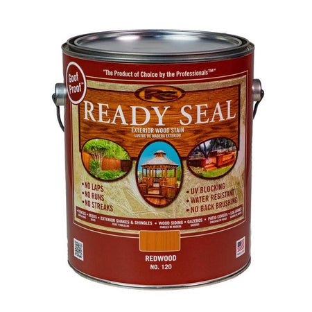 Ready Seal Stain & Sealer for Wood Gallon Redwood