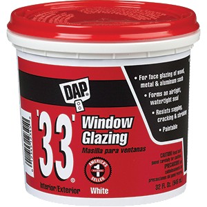 DAP '33' Glazing Quart Tub