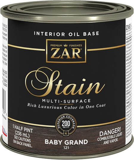 UGL ZAR Oil Based Wood Stain Half Pint Baby Grand