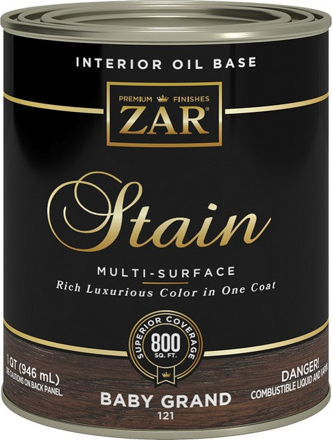 UGL ZAR Oil Based Wood Stain Quart Baby Grand