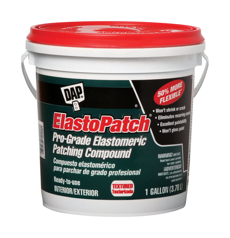 DAP ElastoPatch Elastomeric Patch & Caulking Compound Gallon Textured Tub