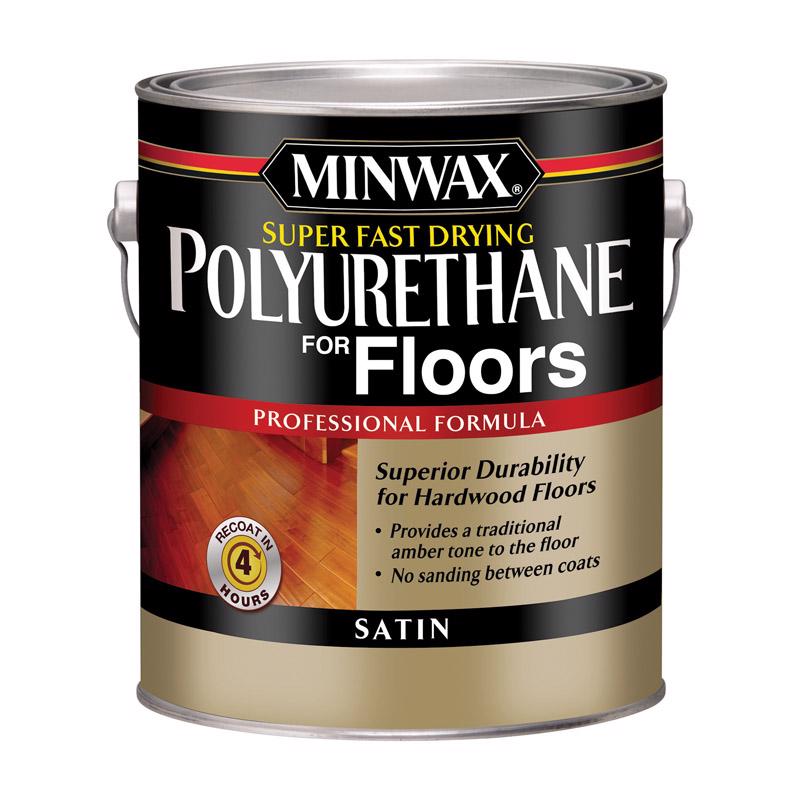 Minwax Super Fast-Drying Polyurethane for Floors Satin Gallon