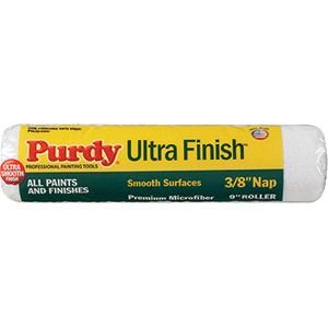 Purdy Ultra Finish Roller Cover image showcasing the Premium woven microfiber fabric.