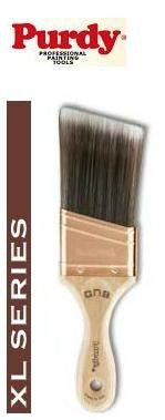 Purdy XL Cub Paint Brush image featuring unique blend of Satin-Edge Nylon (Tynex®) and Orel® Polyester bristles.