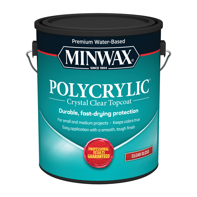 Minwax Polycrylic Protective Finish Gallon Gloss