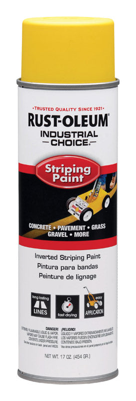 Rust-Oleum Industrial Choice S1600 System Inverted Striping Paint Yellow