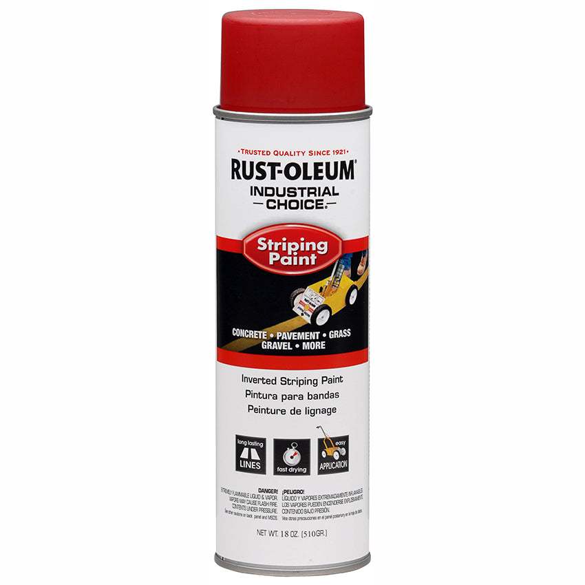 Rust-Oleum Industrial Choice S1600 System Inverted Striping Paint Red