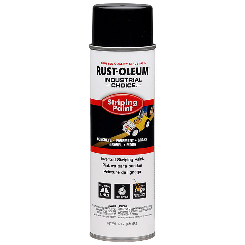 Rust-Oleum Industrial Choice S1600 System Inverted Striping Paint Black
